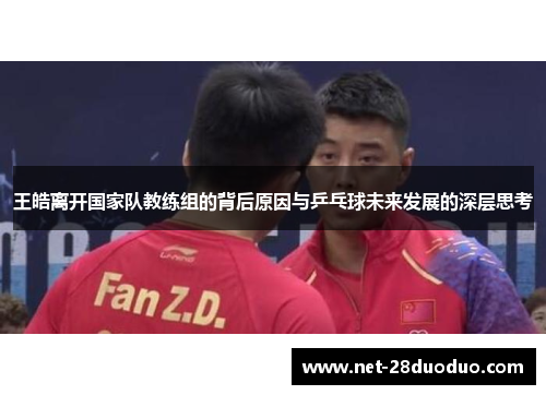 王皓离开国家队教练组的背后原因与乒乓球未来发展的深层思考